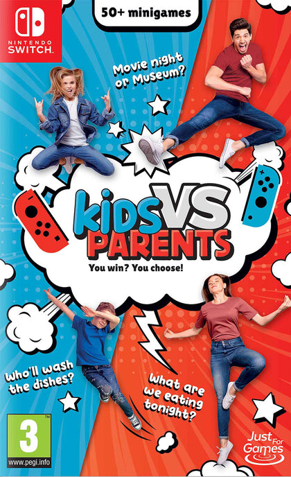 Kids vs Parents - Nintendo Switch - Video Games by Merge Games The Chelsea Gamer