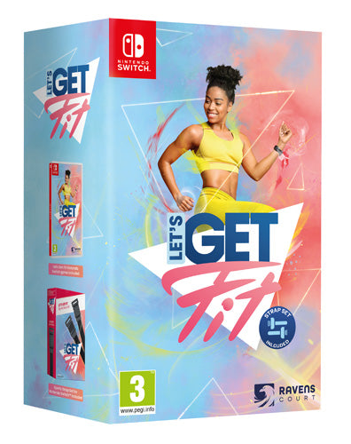 Let’s Get Fit - Game & Strap Set Bundle - Nintendo Switch - Video Games by Ravenscourt The Chelsea Gamer