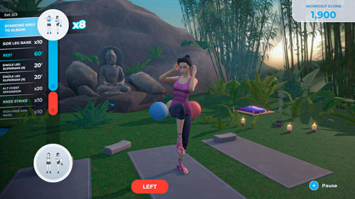 Let’s Get Fit - Game & Strap Set Bundle - Nintendo Switch - Video Games by Ravenscourt The Chelsea Gamer