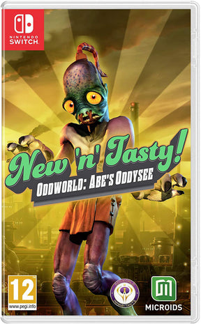 New 'N' Tasty! Oddworld: Abe's Oddysee - Nintendo Switch - Video Games by Maximum Games Ltd (UK Stock Account) The Chelsea Gamer