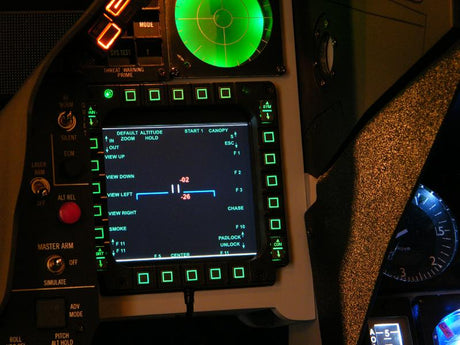 Thrustmaster Replica U.S Air Force MFD Cougar Flight Panel Duo Pack - Console Accessories by Thrustmaster The Chelsea Gamer
