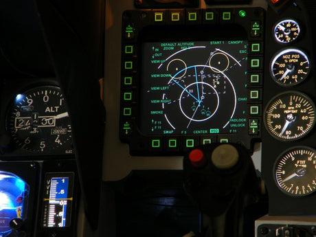 Thrustmaster Replica U.S Air Force MFD Cougar Flight Panel Duo Pack - Console Accessories by Thrustmaster The Chelsea Gamer
