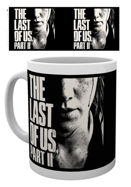 The Last of Us Part II - Black and white - Face (Ellie) - merchandise by GB Eye The Chelsea Gamer