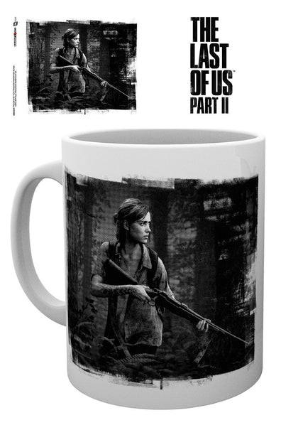 The Last of Us Part II - Black and white - Ellie - merchandise by GB Eye The Chelsea Gamer