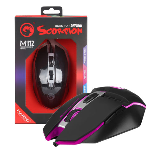Marvo Scorpion M112 Gaming Mouse - Mice by Marvo The Chelsea Gamer