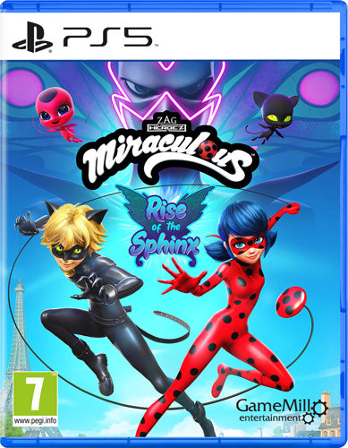 Miraculous: Rise of the Sphinx - PlayStation 5 - Video Games by GameMill Entertainment The Chelsea Gamer