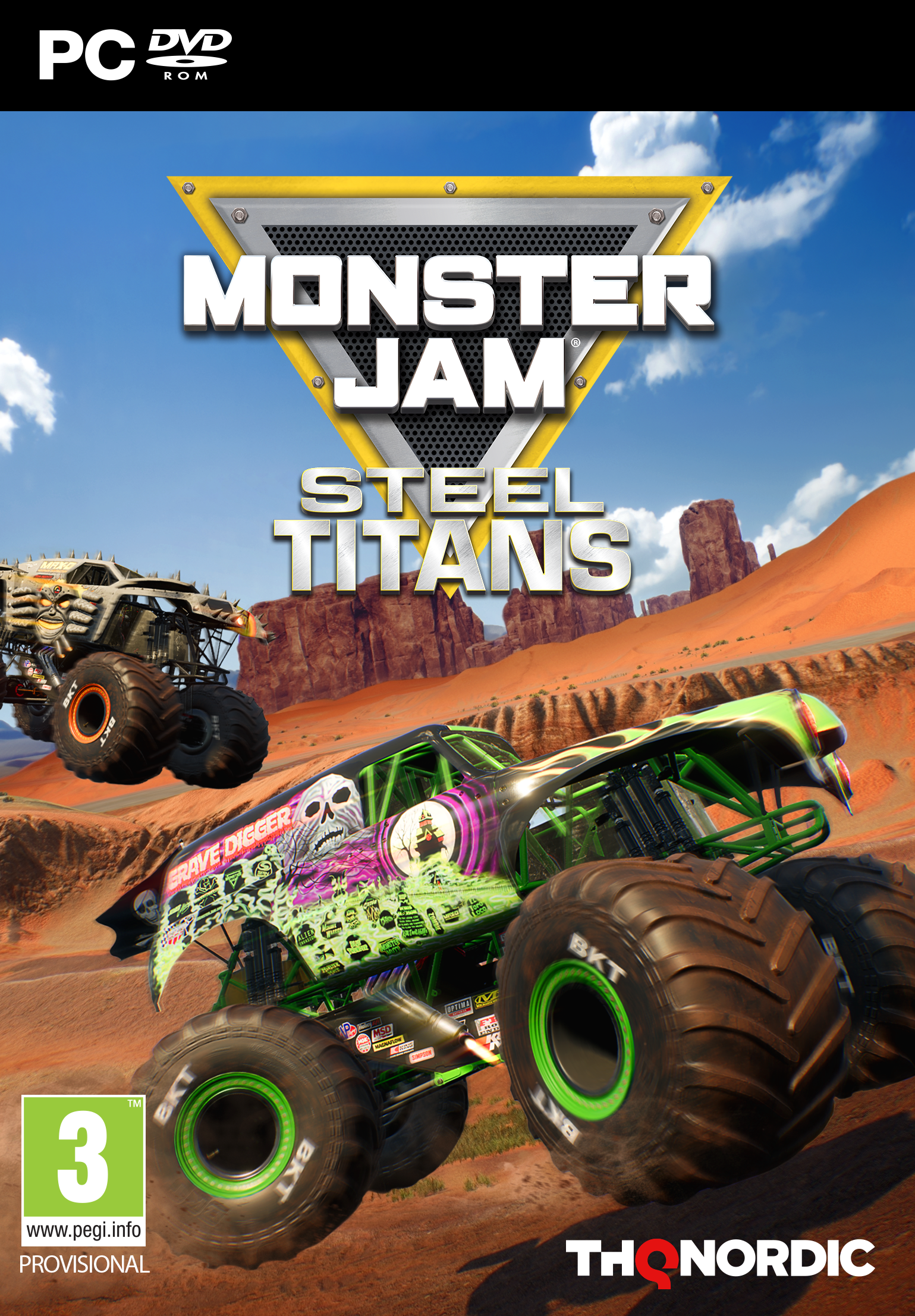 Monster Jam Steel Titans - Video Games by Nordic Games The Chelsea Gamer