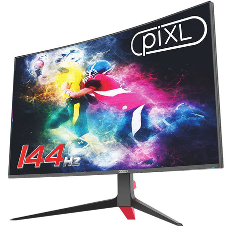 piXL 32" Curved HDR G-Sync Compatible 5ms Frameless Gaming Monitor - Monitor by piXL The Chelsea Gamer