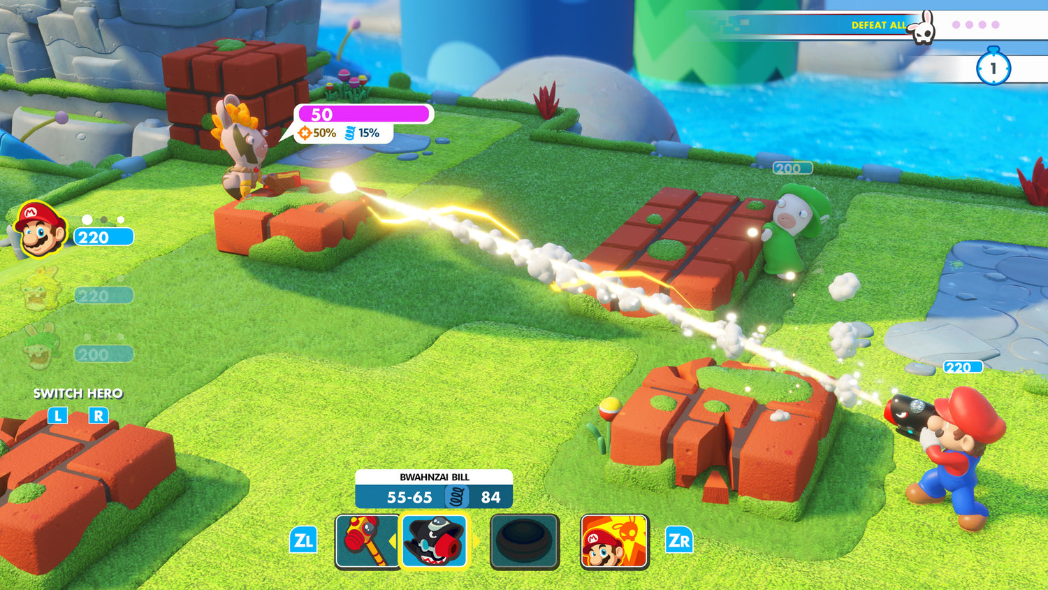 Mario + Rabbids Kingdom Battle - Nintendo Switch - Video Games by UBI Soft The Chelsea Gamer