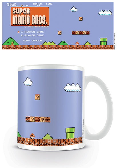 Super Mario Pyramid International - Official Boxed Ceramic Coffee/Tea Mug - merchandise by Pyramid International The Chelsea Gamer