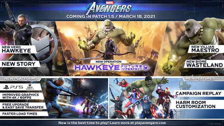 Marvel's Avengers - Video Games by Square Enix The Chelsea Gamer