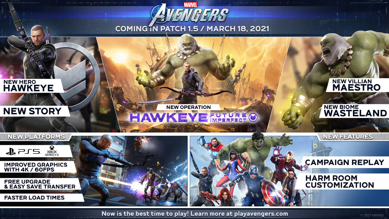 Marvel's Avengers - PlayStation 5 - Video Games by Square Enix The Chelsea Gamer