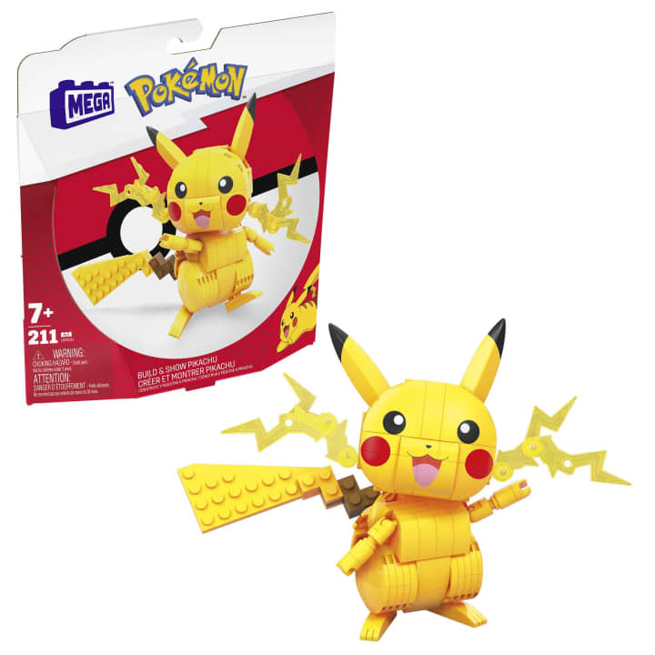 Mega Construx- Pokémon Pikachu - merchandise by Mattel The Chelsea Gamer