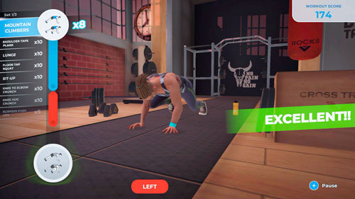 Let’s Get Fit - Game & Strap Set Bundle - Nintendo Switch - Video Games by Ravenscourt The Chelsea Gamer