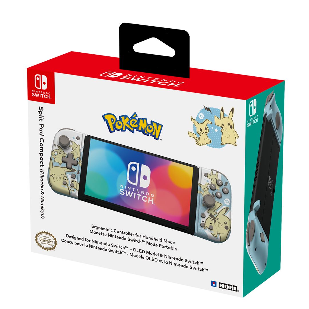HORI Split Pad Compact (Pikachu & Mimikyu) for Nintendo Switch - Console Accessories by HORI The Chelsea Gamer