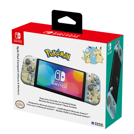 HORI Split Pad Compact (Pikachu & Mimikyu) for Nintendo Switch - Console Accessories by HORI The Chelsea Gamer