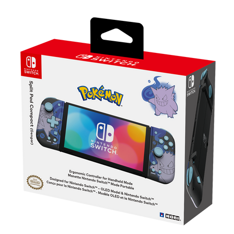 HORI Split Pad Compact (Gengar) for Nintendo Switch - Console Accessories by HORI The Chelsea Gamer
