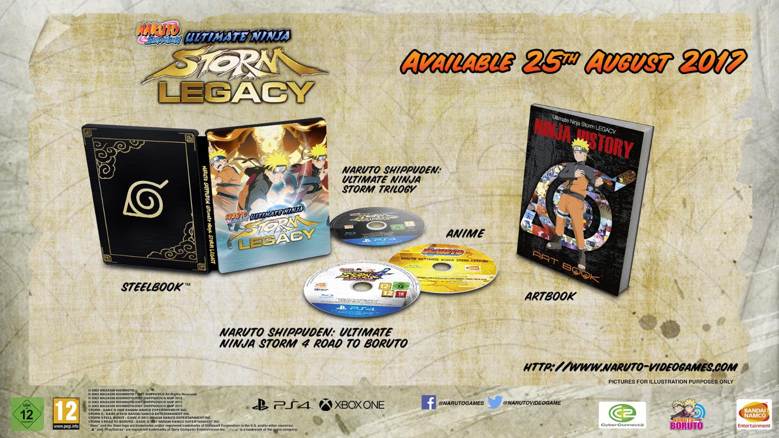 Naruto Shippuden: Ultimate Ninja Storm Legacy - PS4 - Video Games by Bandai Namco Entertainment The Chelsea Gamer
