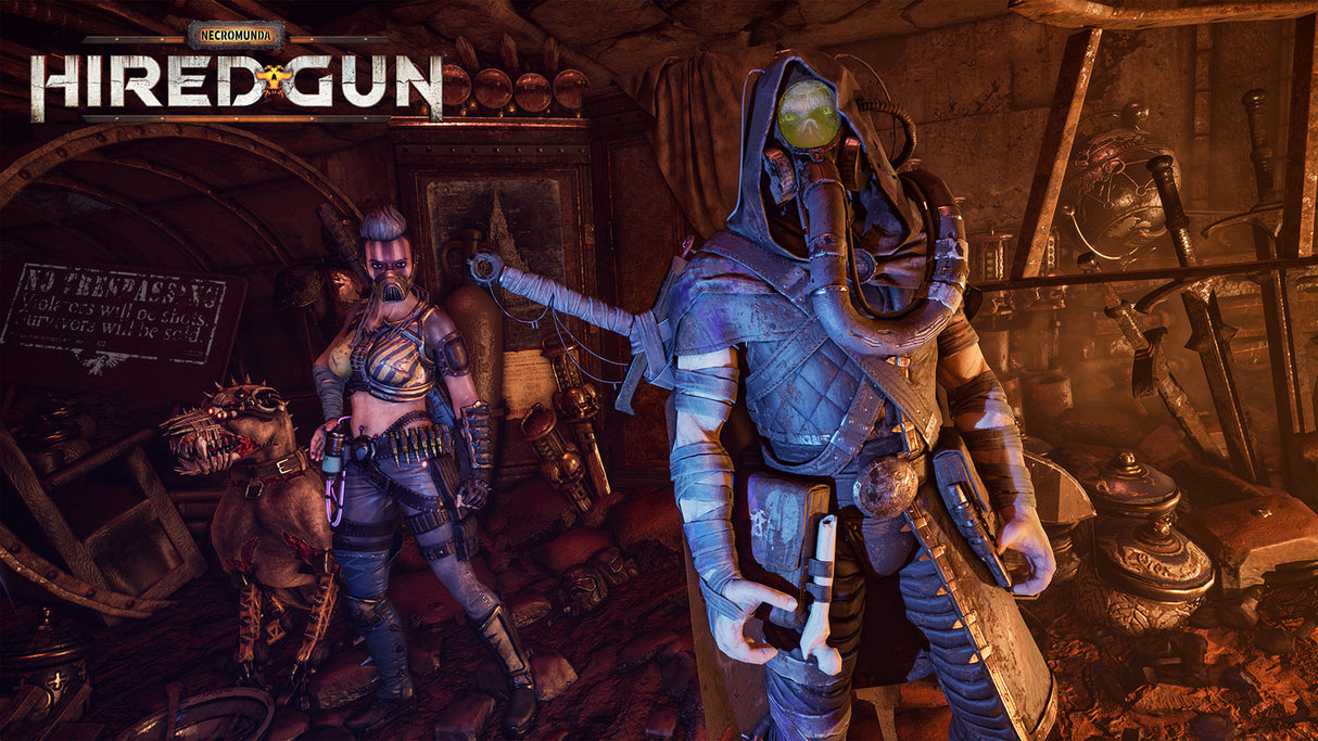 Necromunda: Hired Gun - PlayStation 4 - Video Games by Focus Home Interactive The Chelsea Gamer