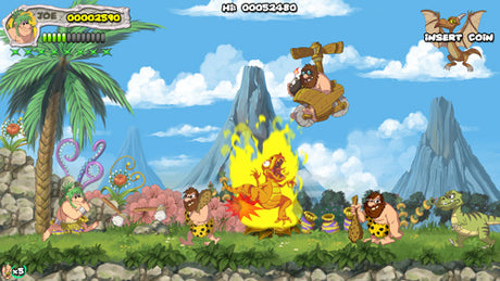 New Joe & Mac: Caveman Ninja - T-Rex Edition - PlayStation 4 - Video Games by Maximum Games Ltd (UK Stock Account) The Chelsea Gamer