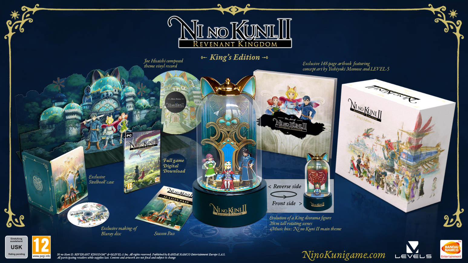 NI no Kuni II Revenant Kingdom - King Edition - PC - Video Games by Bandai Namco Entertainment The Chelsea Gamer