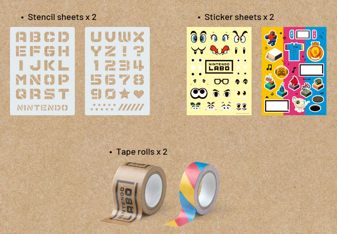 Nintendo Labo Customisation Set - Console Accessories by Nintendo The Chelsea Gamer