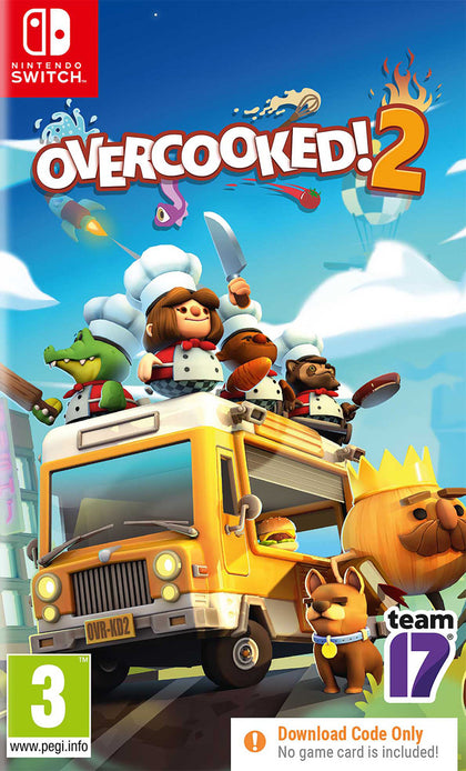 Overcooked! 2 - Nintendo Switch - (Code In A Box) - Video Games by Fireshine Games The Chelsea Gamer