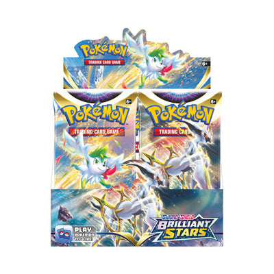 Pokemon TCG - Sword & Shield - Brilliant Stars - Single Booster pack - merchandise by Pokémon The Chelsea Gamer