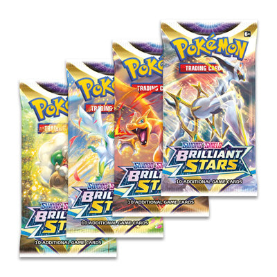 Pokemon TCG - Sword & Shield - Brilliant Stars - Single Booster pack - merchandise by Pokémon The Chelsea Gamer