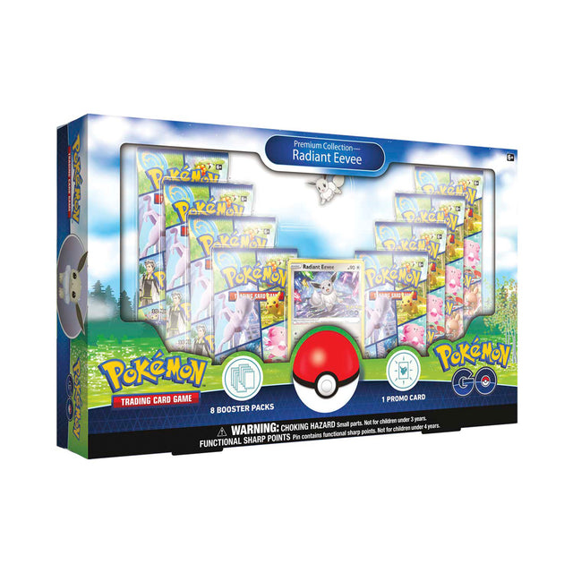 Pokémon TCG: Pokémon GO Premium Collection (Radiant Eevee) - Merchandise by Pokémon The Chelsea Gamer