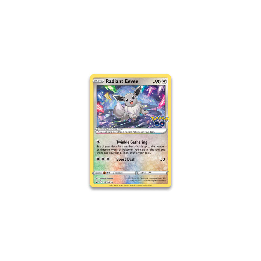 Pokémon TCG: Pokémon GO Premium Collection (Radiant Eevee) - Merchandise by Pokémon The Chelsea Gamer