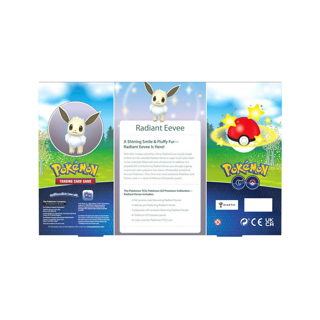 Pokémon TCG: Pokémon GO Premium Collection (Radiant Eevee) - Merchandise by Pokémon The Chelsea Gamer