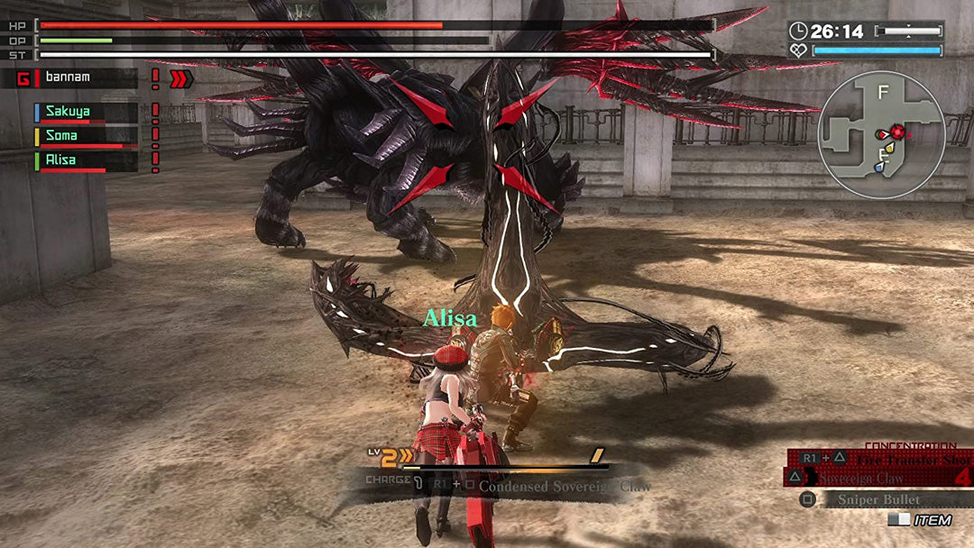 God Eater 2: Rage Burst - PlayStation 4 - Video Games by Bandai Namco Entertainment The Chelsea Gamer