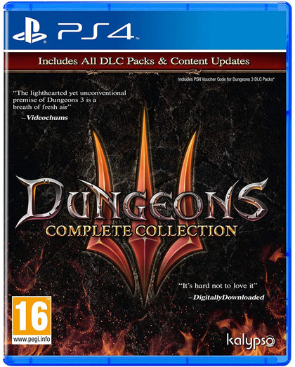 DUNGEONS III - COMPLETE COLLECTION - PlayStation 4 - Video Games by Kalypso Media The Chelsea Gamer