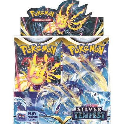 Pokémon TCG: Sword & Shield 12 Silver Tempest Single Booster Pack - Merchandise by Pokémon The Chelsea Gamer