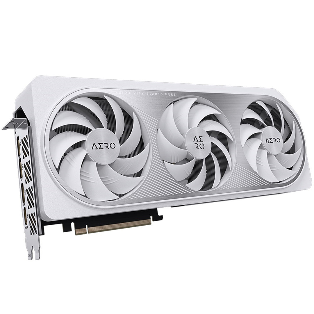 Gigabyte Nvidia GeForce RTX 4070 Ti AERO OC 12GB Triple Fan White Graphics Card - Core Components by Gigabyte The Chelsea Gamer