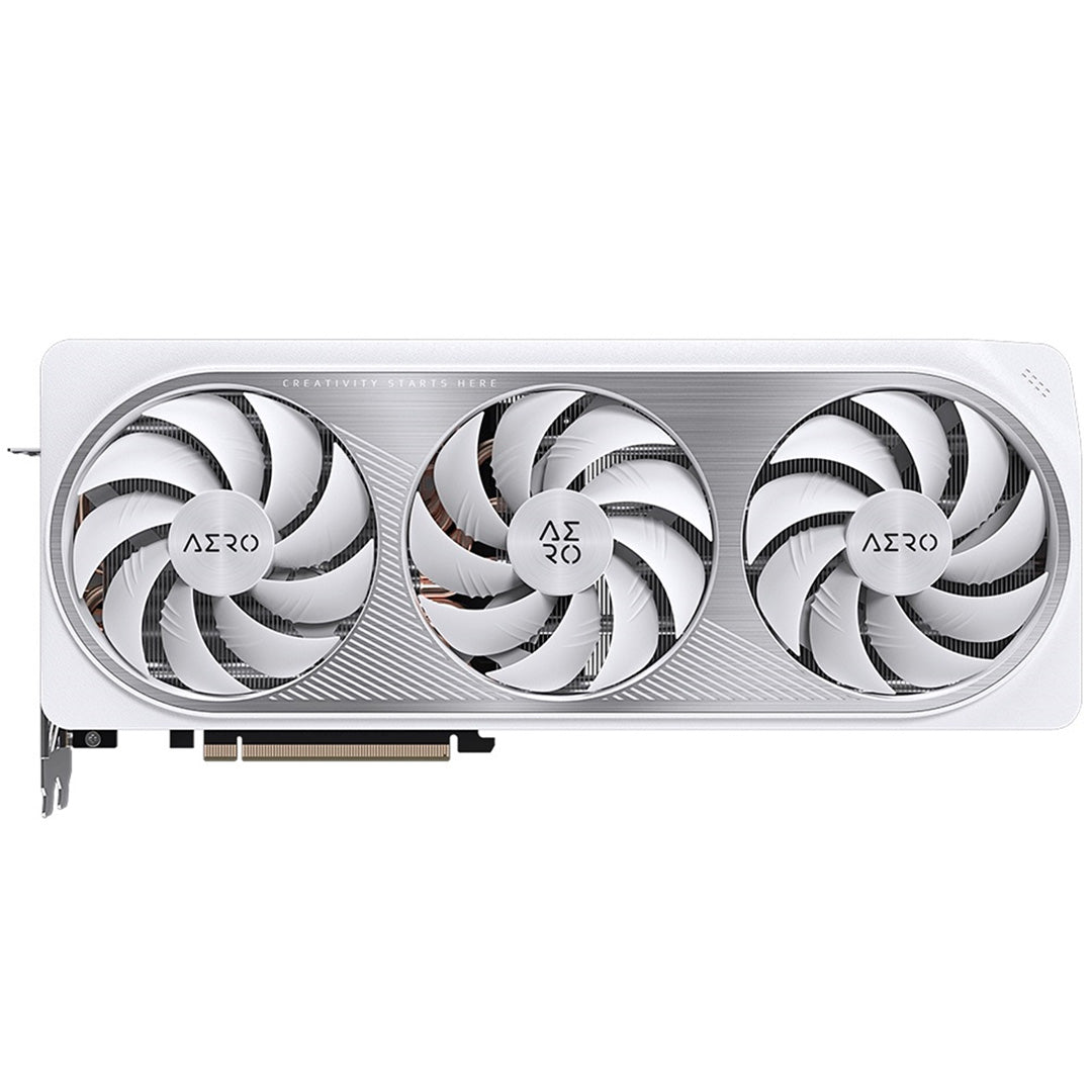 Gigabyte Nvidia GeForce RTX 4070 Ti AERO OC 12GB Triple Fan White Graphics Card - Core Components by Gigabyte The Chelsea Gamer