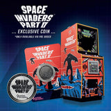 Official Space Invaders Part II Quarter Size Arcade Cabinet + Coin - Console pack by Numskull Designs The Chelsea Gamer