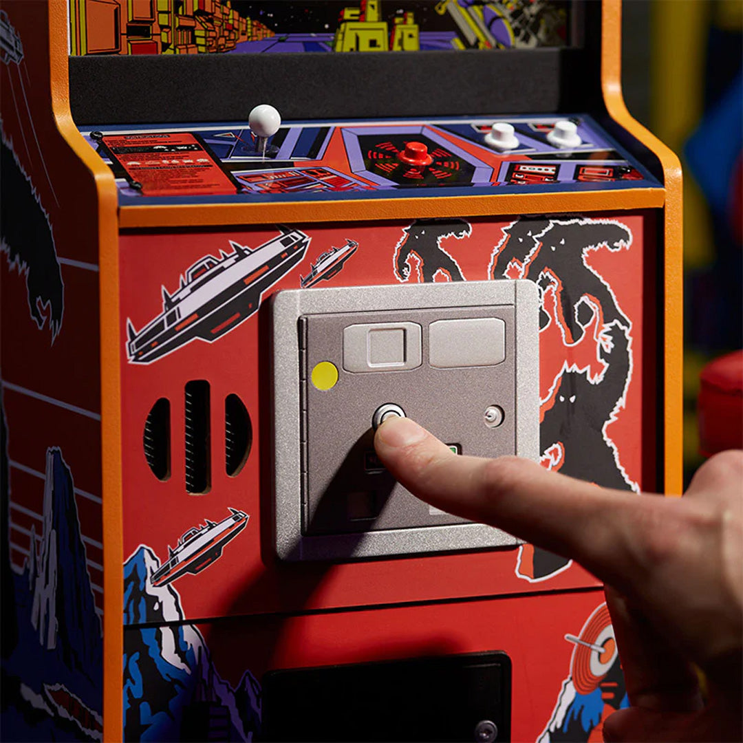 Official Space Invaders Part II Quarter Size Arcade Cabinet + Coin - Console pack by Numskull Designs The Chelsea Gamer