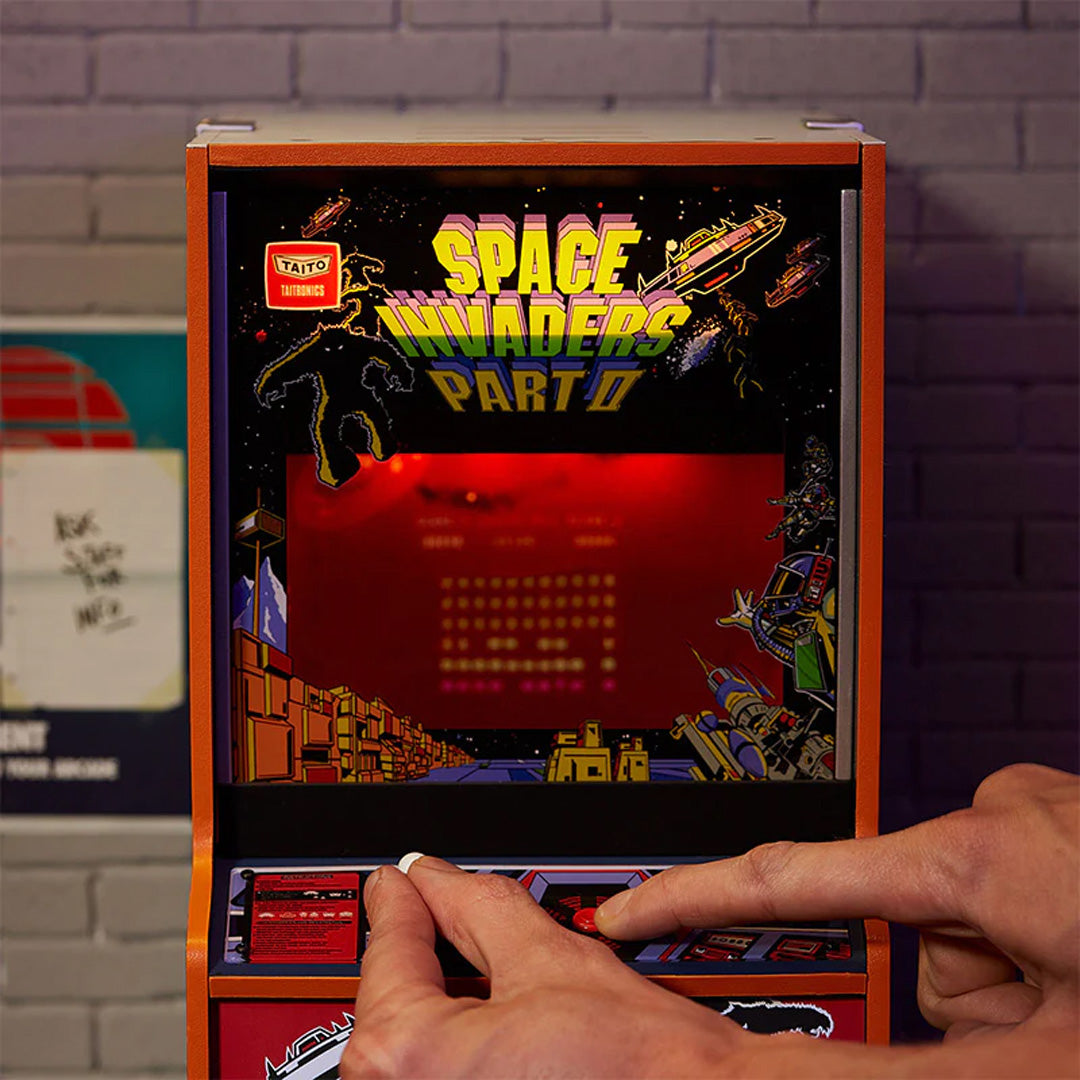 Official Space Invaders Part II Quarter Size Arcade Cabinet + Coin - Console pack by Numskull Designs The Chelsea Gamer
