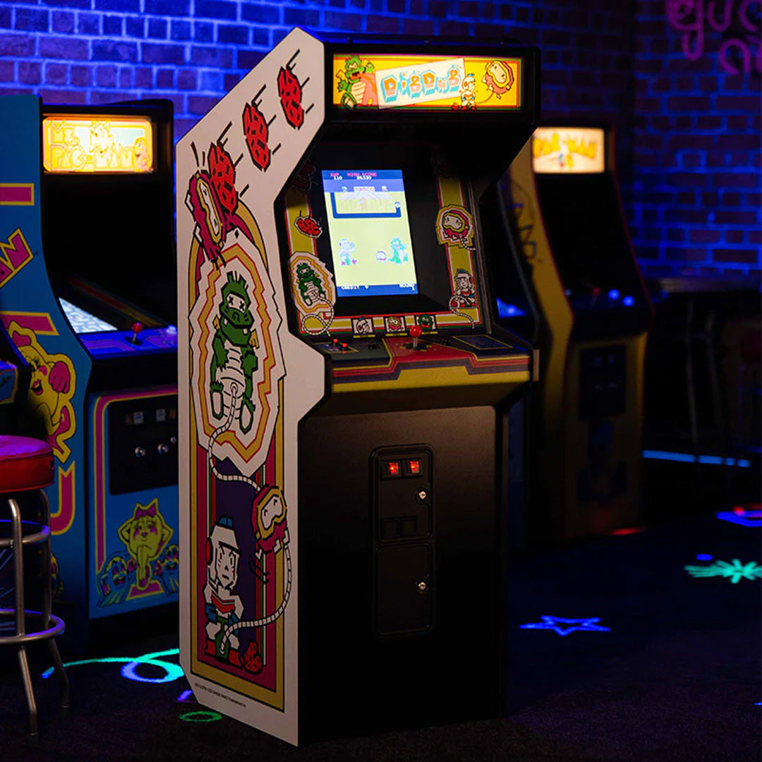 Official Dig Dug Quarter Size Arcade Cabinet - Console pack by Numskull Designs The Chelsea Gamer