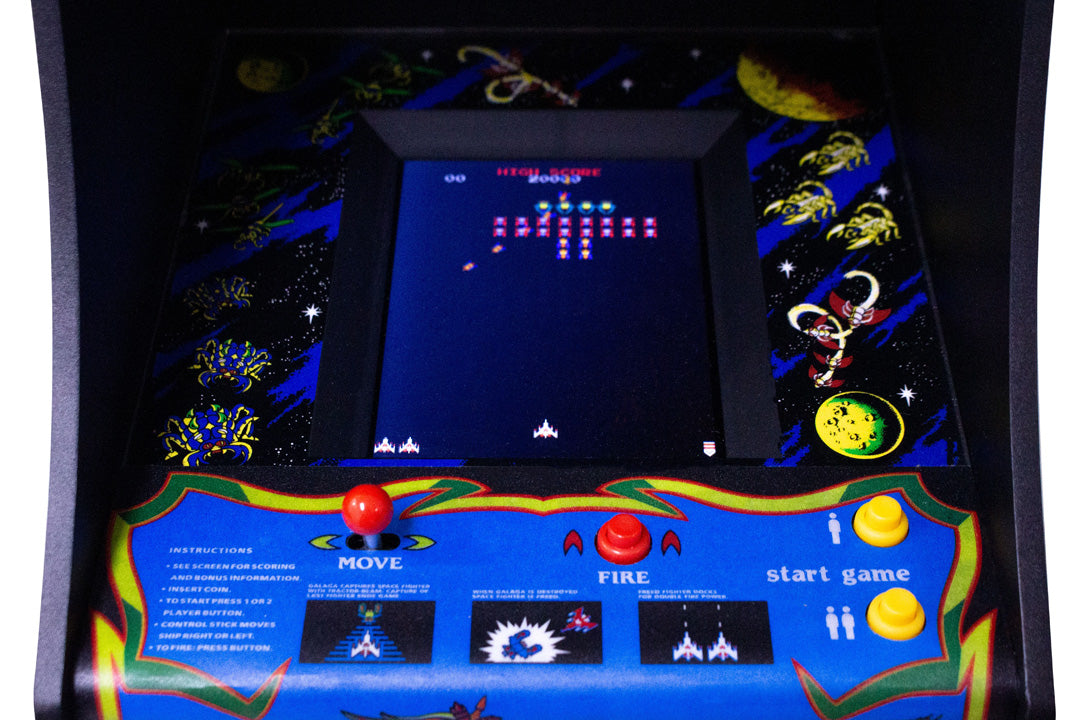 Official Galaga Quarter Size Arcade Cabinet - Console pack by Numskull Designs The Chelsea Gamer