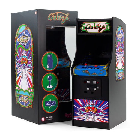 Official Galaga Quarter Size Arcade Cabinet - Console pack by Numskull Designs The Chelsea Gamer