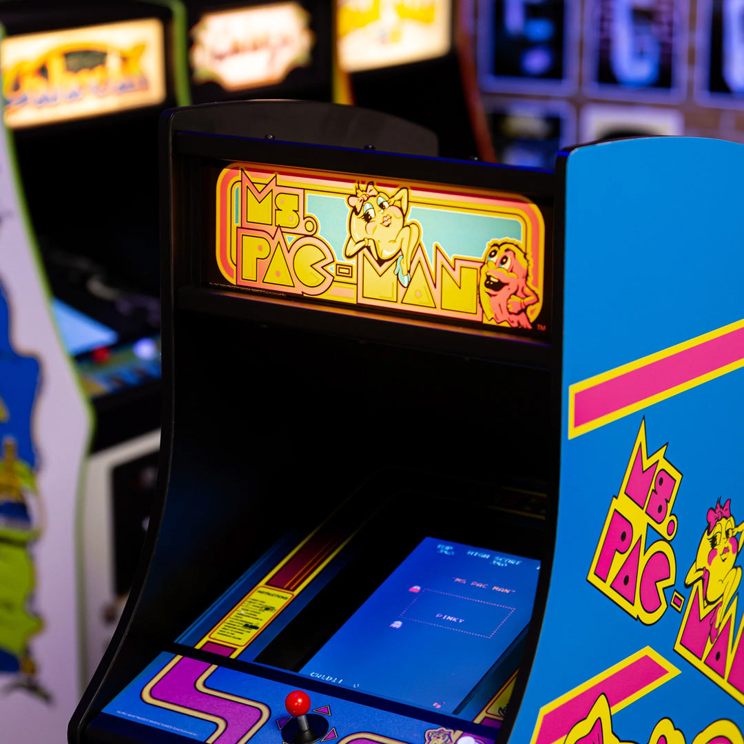 Official Ms Pac-Man Quarter Size Arcade Cabinet - Console pack by Numskull Designs The Chelsea Gamer