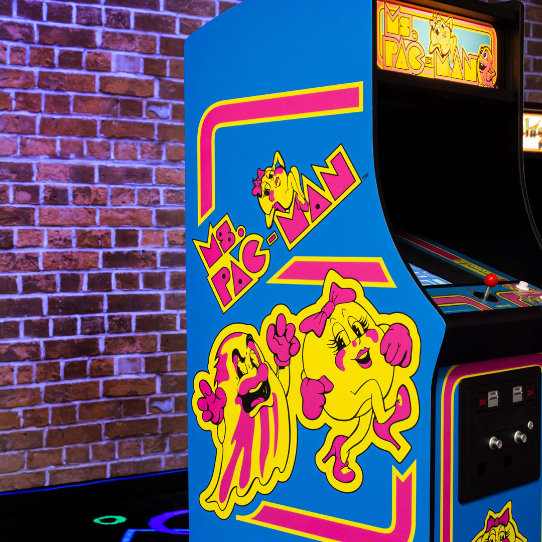 Official Ms Pac-Man Quarter Size Arcade Cabinet - Console pack by Numskull Designs The Chelsea Gamer