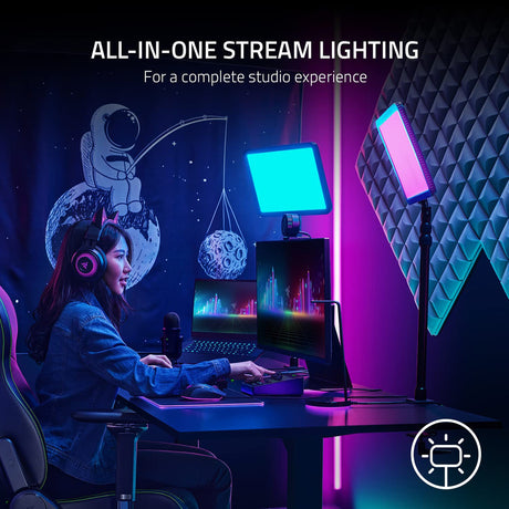 Razer Chroma™ RGB Key Light for Streaming - Lighting by Razer The Chelsea Gamer