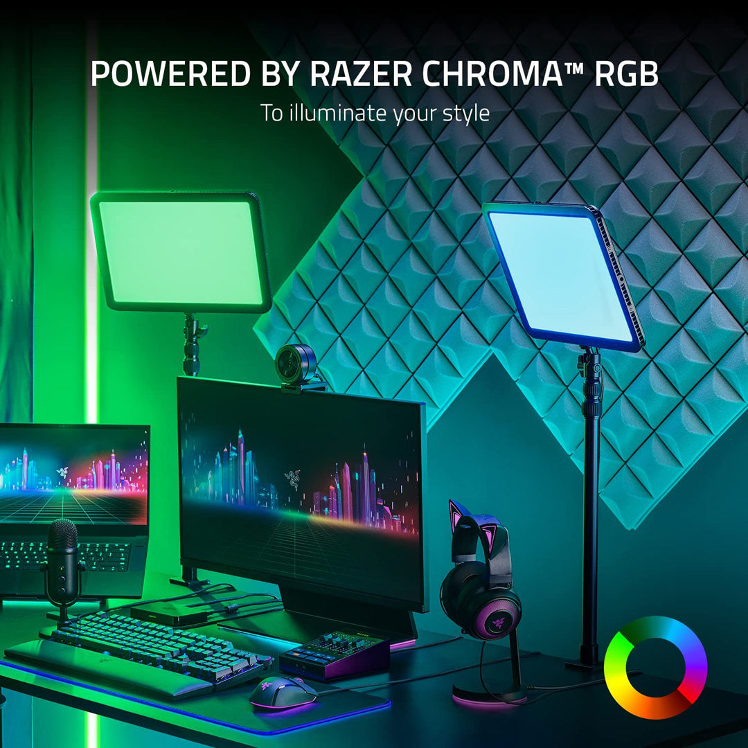 Razer Chroma™ RGB Key Light for Streaming - Lighting by Razer The Chelsea Gamer