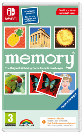 Ravensburger: Memory - Nintendo Switch - Code In A Box - Video Games by Mindscape The Chelsea Gamer