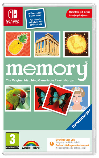 Ravensburger: Memory - Nintendo Switch - Code In A Box - Video Games by Mindscape The Chelsea Gamer