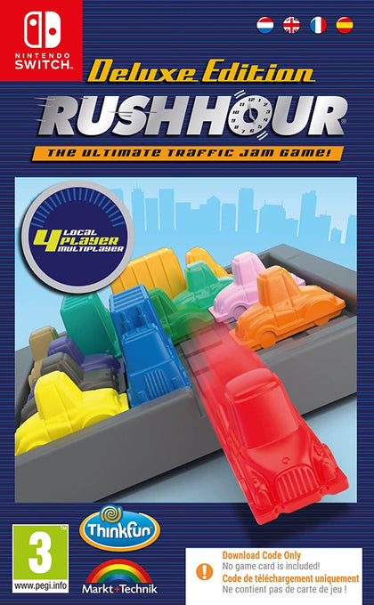 Ravensburger: Rush Hour - Nintendo Switch - Code In A Box - Video Games by Mindscape The Chelsea Gamer